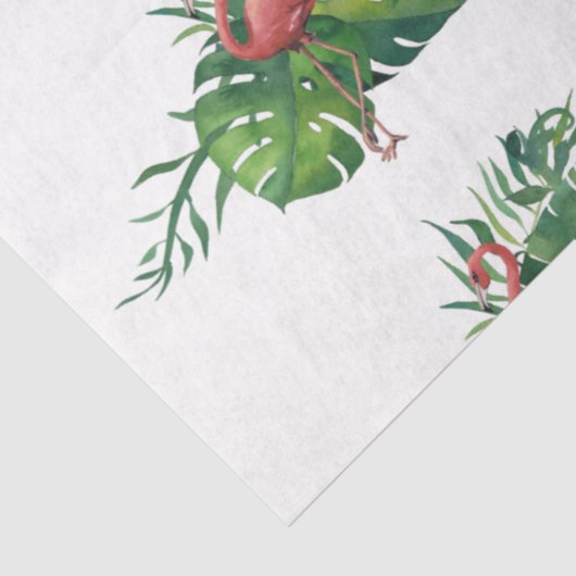 Flamingo Tropical Vibes Series Design 10 Tissuepapier (Detail)