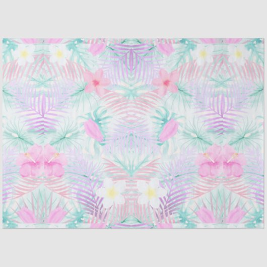 Flamingo Tropical Vibes Series Design 14 Tissuepapier (Voorkant)
