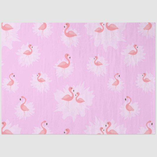 Flamingo Tropical Vibes Series Design 16 Tissuepapier (Voorkant)