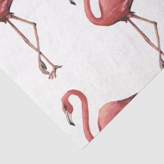 Flamingo Tropical Vibes Series Design 2 Tissuepapier (Detail)