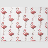 Flamingo Tropical Vibes Series Design 2 Tissuepapier (Voorkant)