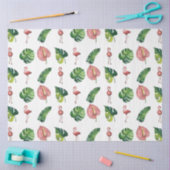 Flamingo Tropical Vibes Series Design 3 Tissuepapier (Craft)