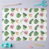 Flamingo Tropical Vibes Series Design 4 Tissuepapier (Craft)