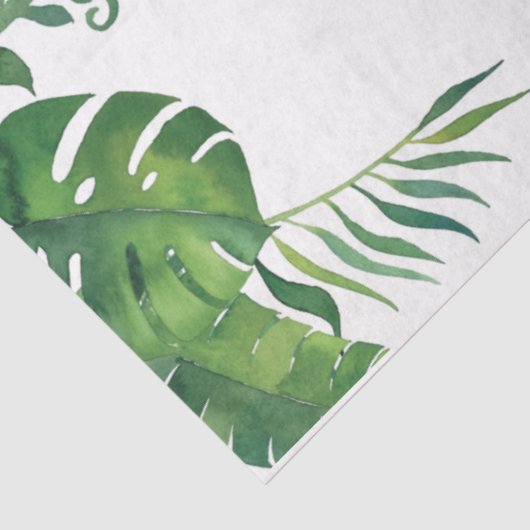 Flamingo Tropical Vibes Series Design 5 Tissuepapier (Detail)