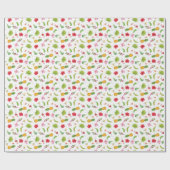 Flamingo Tropics Pret Fun Strand Thema Cadeaupapier (Vlak)