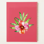 Flamingo Tropisch Planner Notitieboek (Achterkant)