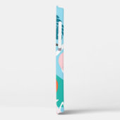 Flamingo Tropisch, Trendy  Patroon. Case-Mate iPhone Case (Achterkant / Links)