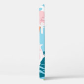 Flamingo Tropisch, Trendy  Patroon. Case-Mate iPhone Case (Achterkant / Rechts)