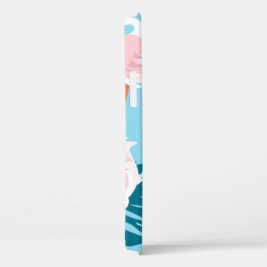 Flamingo Tropisch, Trendy Patroon. Case-Mate iPhone Case (Achterkant / Rechts)