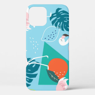 Flamingo Tropisch, Trendy  Patroon. Case-Mate iPhone Case