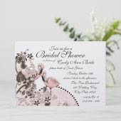 Flamingo Tropisch Vrijgezellenfeest Kaart (Staand voorkant)