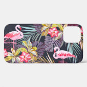 Flamingo Tropisch: Zomer Naadloos Patroon Case-Mate iPhone Case (Achterkant (horizontaal))