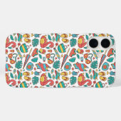 Flamingo Tropisch Zomer Patroon Case-Mate iPhone Case (Achterkant (horizontaal))