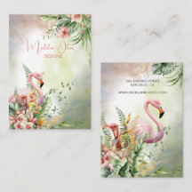 Flamingo Tropische Bloemen Display