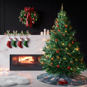 Flamingo Tropische Kerst Kerstboom Rok