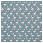 Flamingo Tropische Kerst Stof (Swatch)