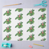 Flamingo Tropische Vibes Serie Design 12 Tissuepapier (Craft)