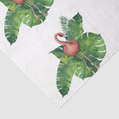 Flamingo Tropische Vibes Serie Design 12 Tissuepapier (Detail)