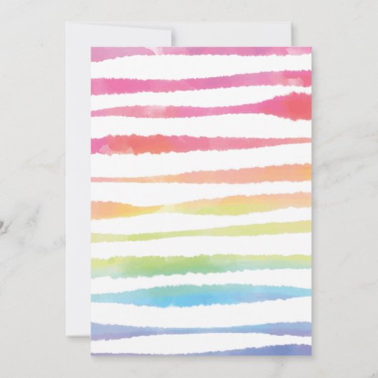 Flamingo Tutti Fruitti Girl 2e verjaardag Kaart (Achterkant)