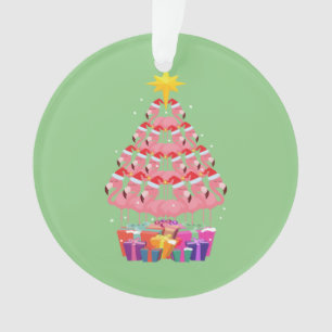 Flamingo Ugly Kerstmis Ornament