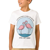 Flamingo Uw Bedrijfslogo Kunst Foto Citaat Kindere