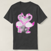flamingo valentijn t-shirt (Design voorkant)