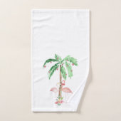 Flamingo Valentijnsdag Towel Set Bad Handdoek (Handdoek)