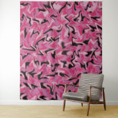 Flamingo verbergen..... wandkleed (In situ)