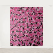 Flamingo verbergen..... wandkleed (Voorkant)