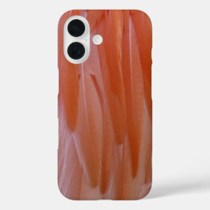 Flamingo-veren in roze tinten iPhone 16 hoesje