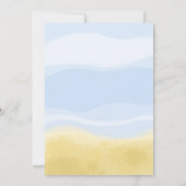 Flamingo Verjaardag uitnodiging, Pool Party verjaa Kaart (Achterkant)