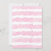 Flamingo verjaardagsuitnodigingen, laten we flamin kaart (Achterkant)