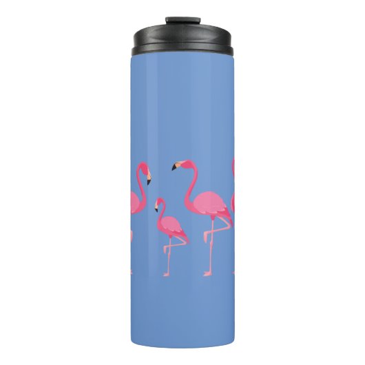 Flamingo verzamelen thermosbeker (Voorkant)