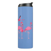 Flamingo verzamelen thermosbeker (Gedraaid links)