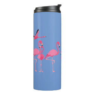 Flamingo verzamelen thermosbeker
