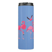 Flamingo verzamelen thermosbeker (Achterkant)