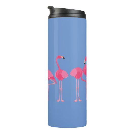 Flamingo verzamelen thermosbeker (Geroteerd rechts)