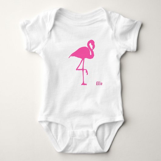 Flamingo Vest Romper (Voorkant)