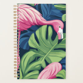 Flamingo Vibes-Notitieboek Planner