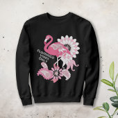 Flamingo Vibes Only - Paisley Pink Flamingo Trui