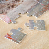 Flamingo Vijver Singapore. Legpuzzel (Zijkant)
