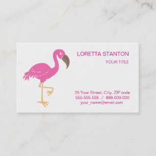 Flamingo Visitekaartje