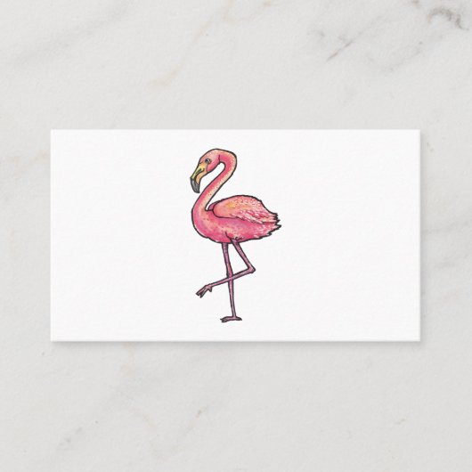 Flamingo Visitekaartje (Voorkant)