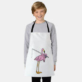 Flamingo Vist Fisher Gevist staaf Schort (Gedragen)