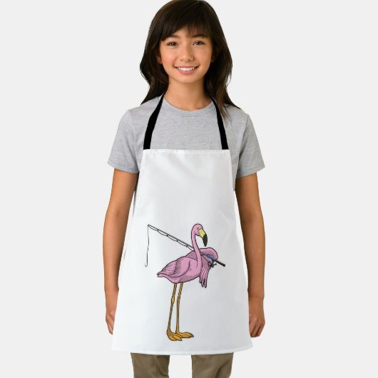 Flamingo Vist Fisher Gevist staaf Schort (Insitu)