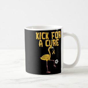 Flamingo Voetbal Trap Voor Een Genezing Kinderkank Koffiemok