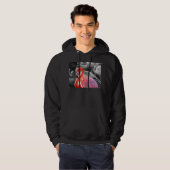 Flamingo Vogelfotografie Hoodie (Voorkant volledig)
