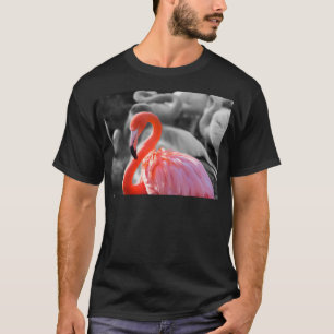 Flamingo Vogelfotografie T-shirt