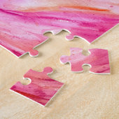 Flamingo Vogelroze Natuur Tropical Beach Summer Legpuzzel (Zijkant)