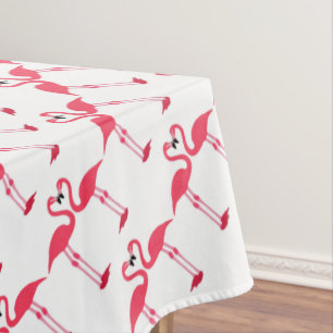 flamingo-vogels-liefde tafelkleed
